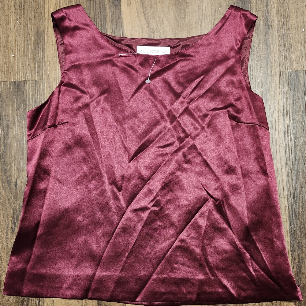 NWOT (Hang Tags Still Attached Saw Tag Fall)Womens Sz 14 Petite Sophisticate Top
